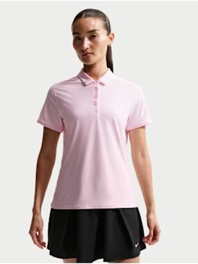 Nike Women’s Victory Dri-FIT Golf Polo. Color - Pink Foam. Size - Large